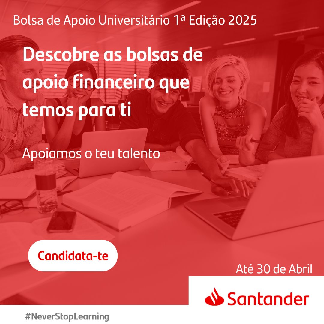 Bolsas Santander Apoio Universitário 