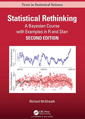 Statistical rethinking : a Bayesian course with examples in R and Stan