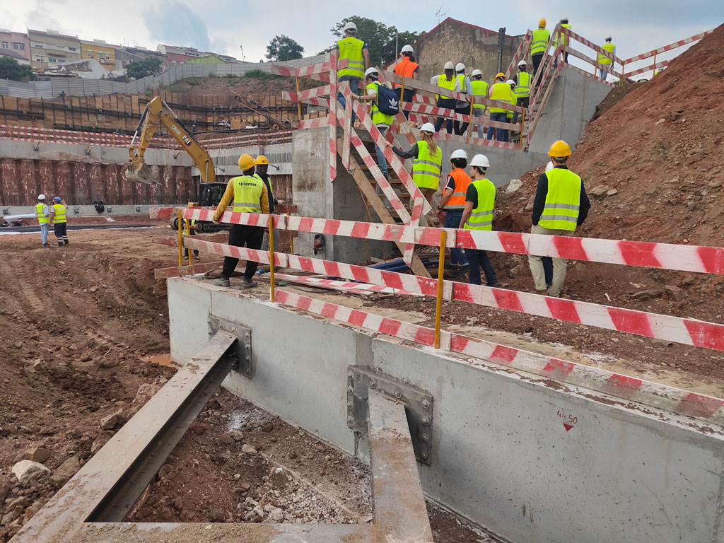 Obra de Campolide do Plano Geral de Drenagem de Lisboa