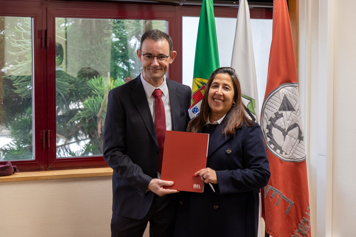 Carla Viveiros tomada de posse Vice-Presidente ISEL 2025-28